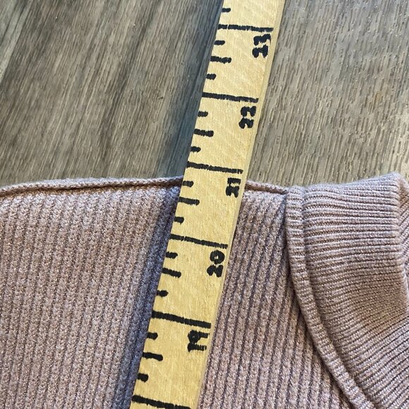 Anrabess Pink Oversized Knit Sweater Size Small (stained) - Picture 5 of 8